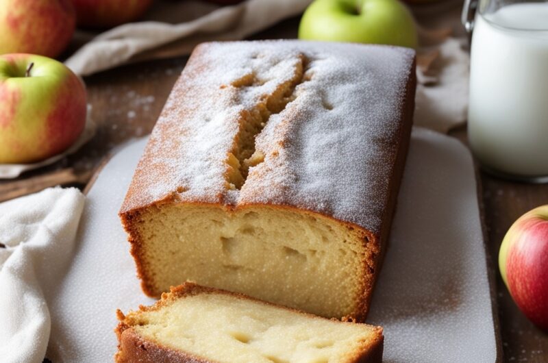 Apfel Kastenkuchen einfach und schnell