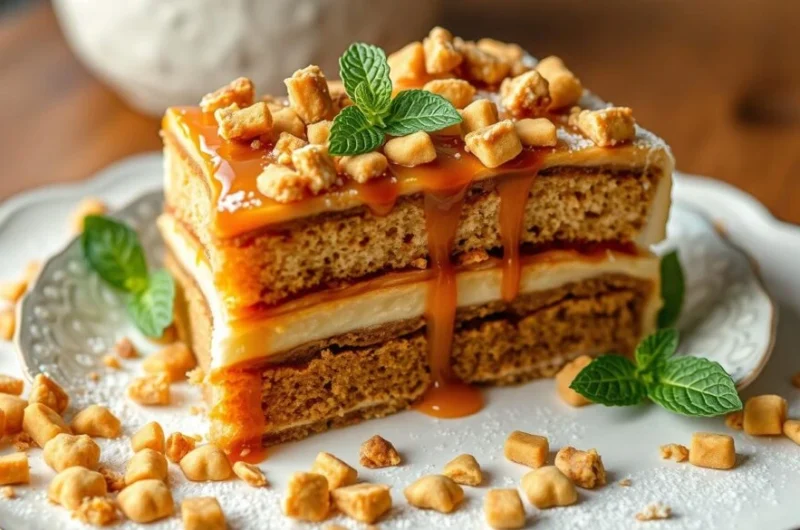 Biscoff Kuchen – Der perfekte Genuss mit Lotus-Keksen