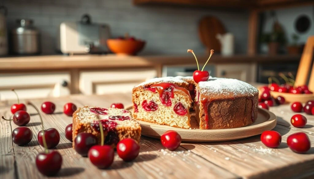 Rezept für Kirschkuchen vom Blech